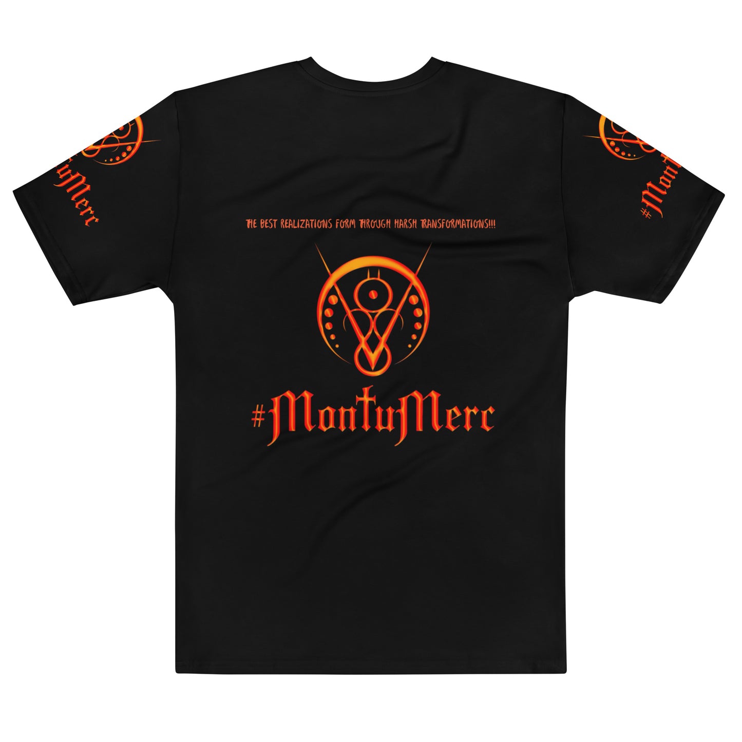 #MontuMerc Sacral Black All-Around Men's t-shirt
